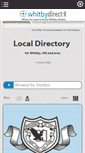 Mobile Screenshot of directory.whitbydirect.info