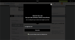 Desktop Screenshot of motor-vehicle-license-bur-whitby.whitbydirect.info